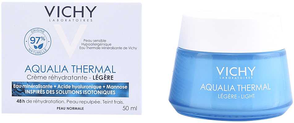 Vichy Aqualia Thermal Moisturizing Light Kreminis drėkinamasis veido kremas sausai odai 50ml