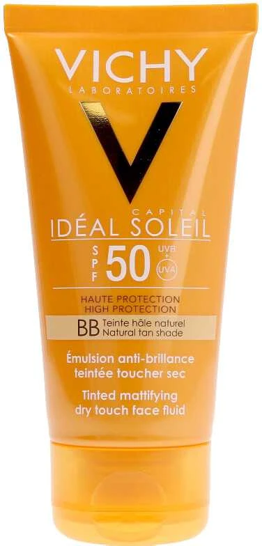 Vichy Ideal Soleil BB Spf50 Natural Tan Shade BB kremas saugantis nuo saulės 50ml