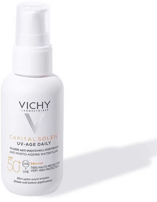 Apsauginis fluidas nuo saulės Vichy Capital Soleil UV-Age Daily SPF50, 40 ml