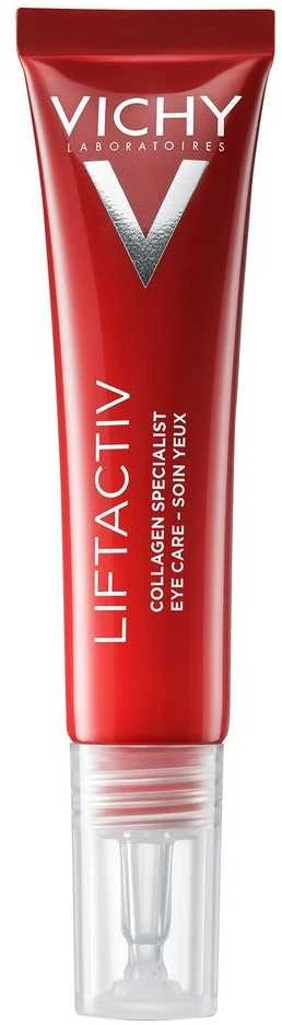 Vichy Liftactiv Collagen Specialist Eye Care senėjimo požymius mažinantis paakių kremas, 15 ml