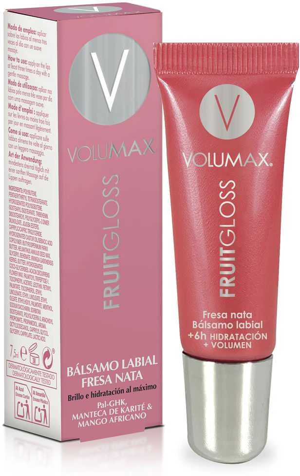 "Phergal Volumax" lūpų balzamas - braškių ir grietinėlės kvapo 7,5ml