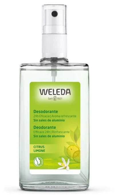 "Weleda" citrusinių vaisių dezodorantas 100ml