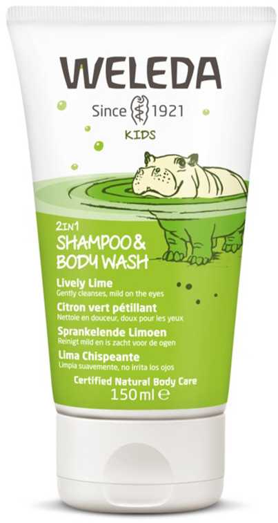 "Weleda Cos" šampūnas ir kūno prausiklis "Lima Chispeante" 150ml