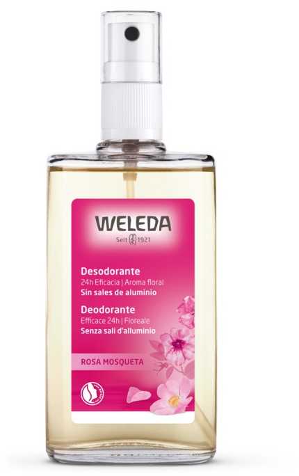 Weleda Cos Rožių dezodorantas moterims 100ml