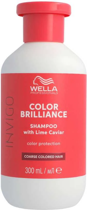 Šampūnas šiurkštiems, dažytiems plaukams Wella Invigo Color Brilliance Coarse 300ml