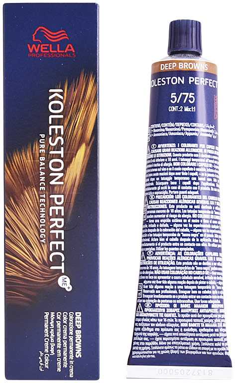 "Wella Koleston Perfect Me+ 5/75 Deep Browns" 60ml plaukų dažai
