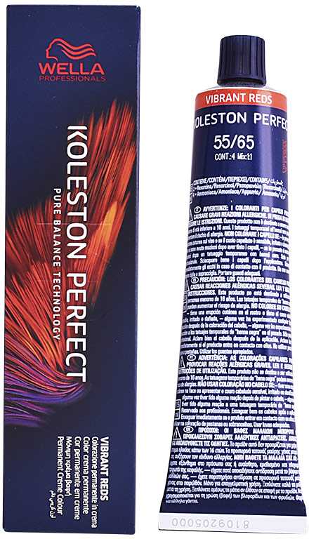 "Wella Koleston Perfect Me+ 55/65 Vibrant Reds" plaukų dažai 60 ml