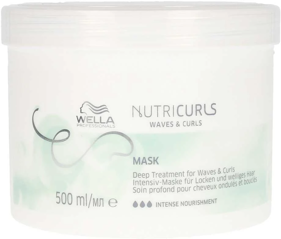 "Wella Nutricurls" kaukė garbanotiems plaukams 500ml