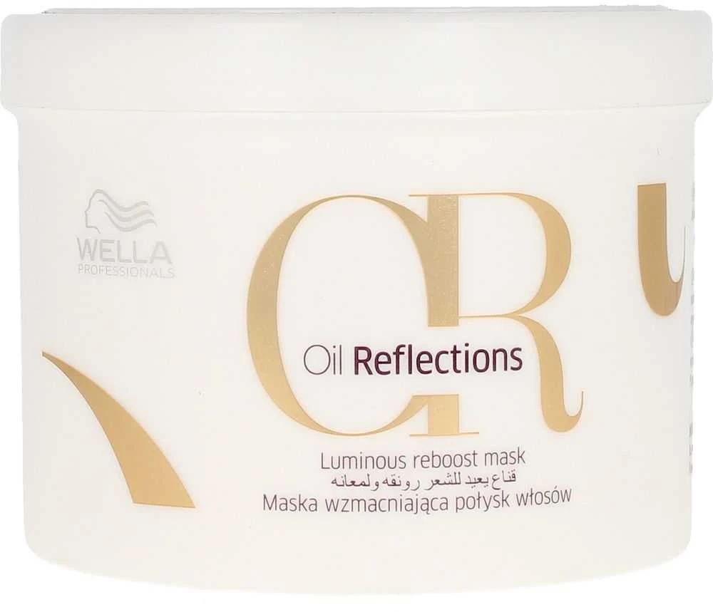 Švytėjimą sustiprinanti plaukų kaukė Wella Oil Reflections Luminous Reboost Mask 500 ml
