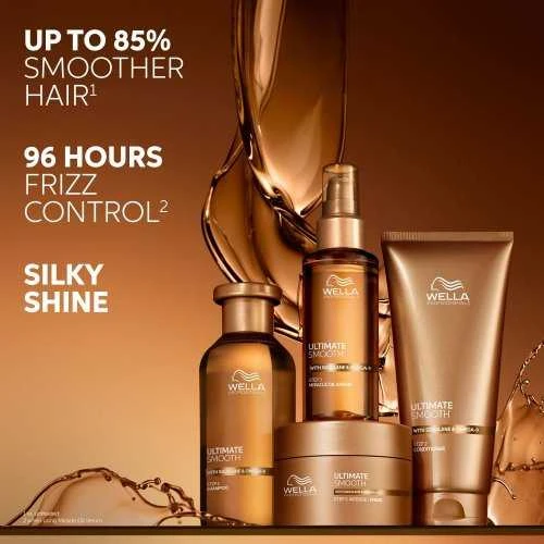Wella Professionals Ultimate Smooth Šampūnas Maitinantis šampūnas su skvalanu ir omega-9, 250 ml