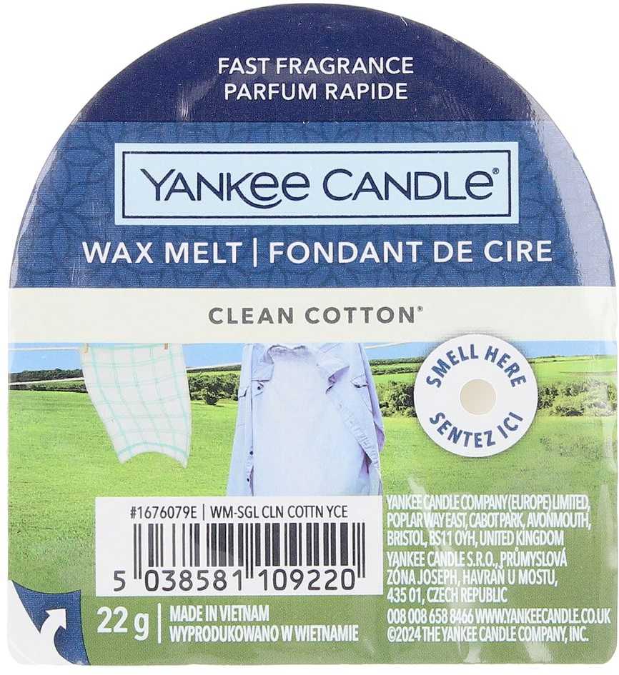 Yankee Candle „Yankee“ žvakė „Clean Cotton“ 22 g