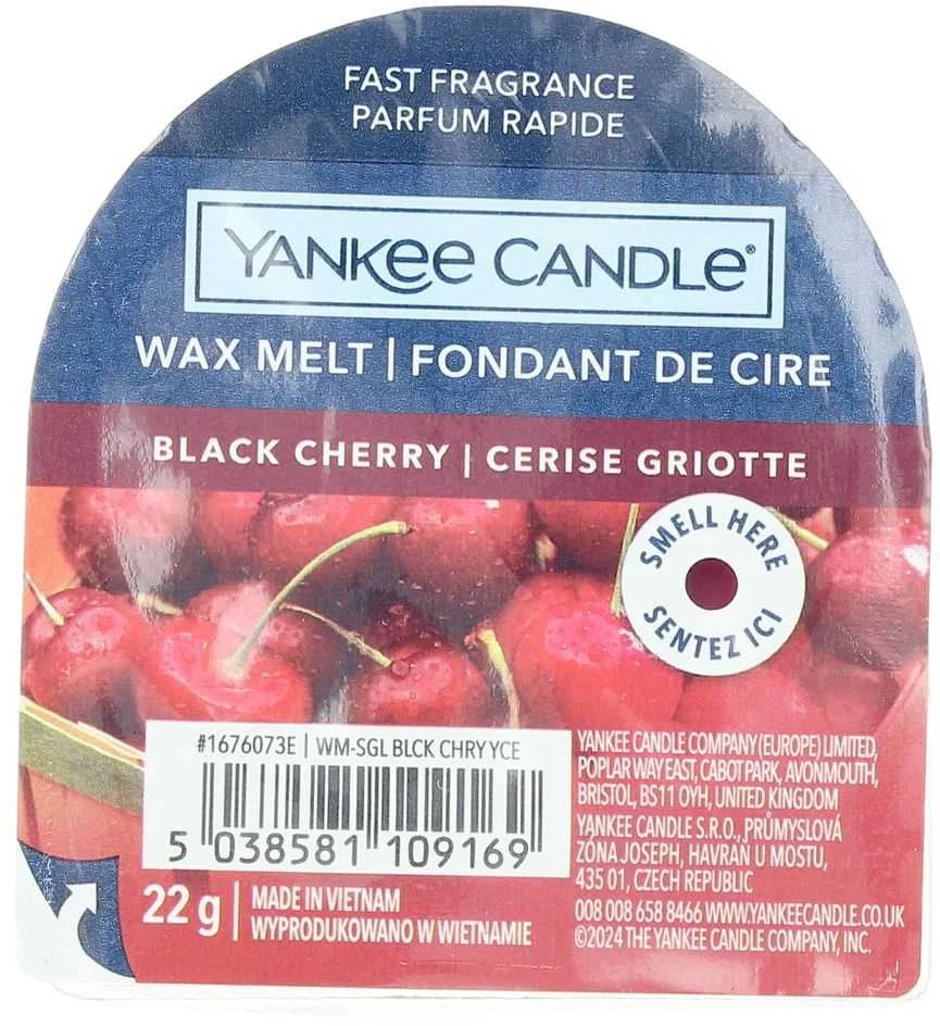 Yankee Candle Juodas Cherry 22 g