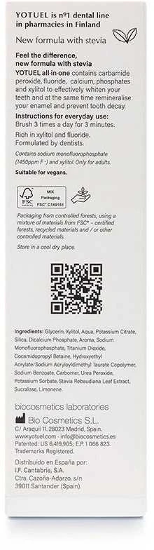 Yotuel Coolmint dantų pasta 75ml