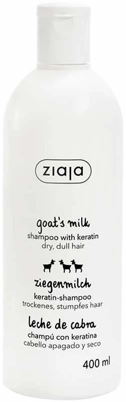 Ziaja ožkų pieno stiprinantis šampūnas su keratinu 400ml