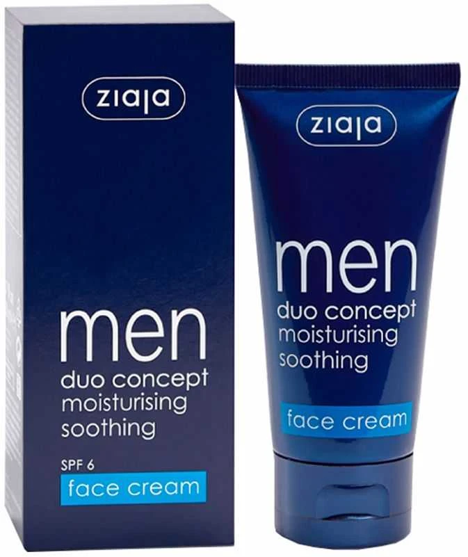 Ziaja Men Kremas veido priežiūrai vyrams Spf6 50ml