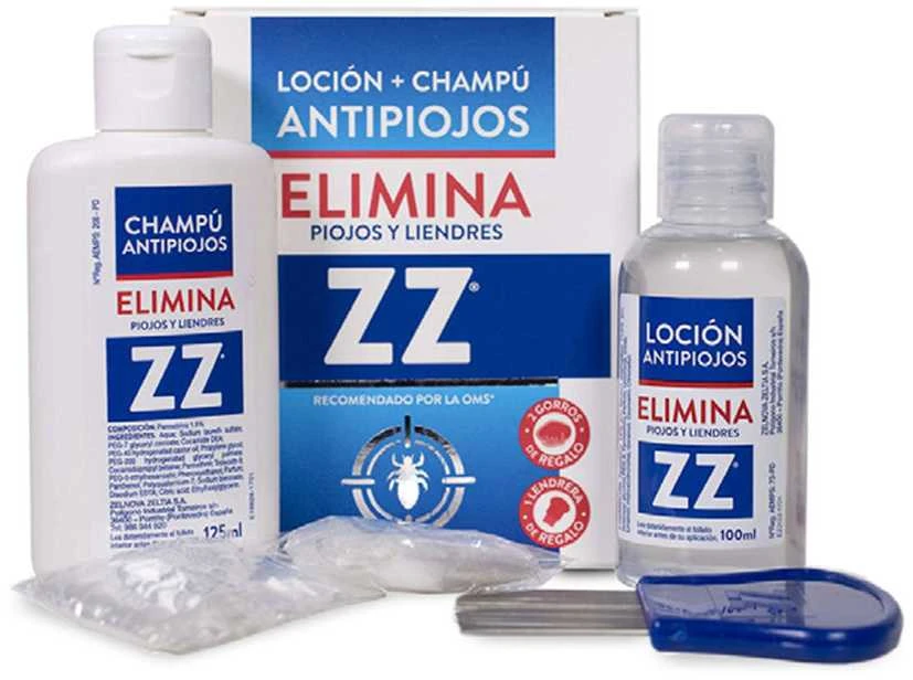 Zz Pack Lotion 100ml Šampūnas nuo utėlių 125ml