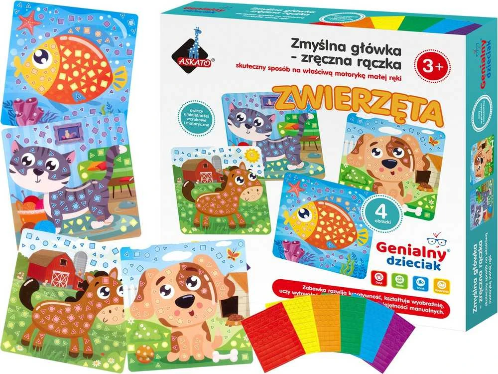 Askato Ilgis 22Cm Kūrybinis žaidimas Gyvūnai