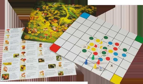 Individuali įmonė Ilgis : 36cm Stalo žaidimas''Miškas ir Spalvų mūšis"