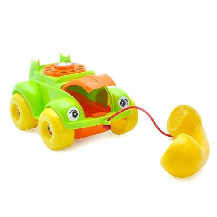 Maximumilgis 22Cm Didaktinis tempiamass žaislas "Telefonas''