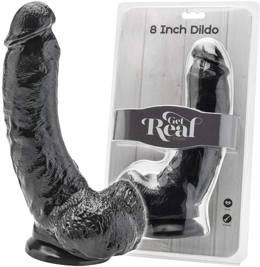 Dildo Get Real Juodas 8