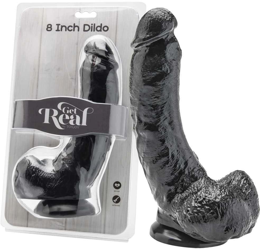 Dildo Get Real Juodas 8