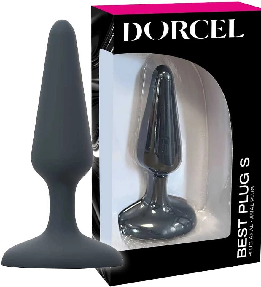 Marc Dorcel Best Plug S analinis kištukas pagamintas iš medicininio silikono