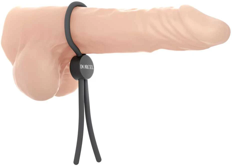Marc Dorcel reguliuojamas varpos žiedas su fiksatoriumi
