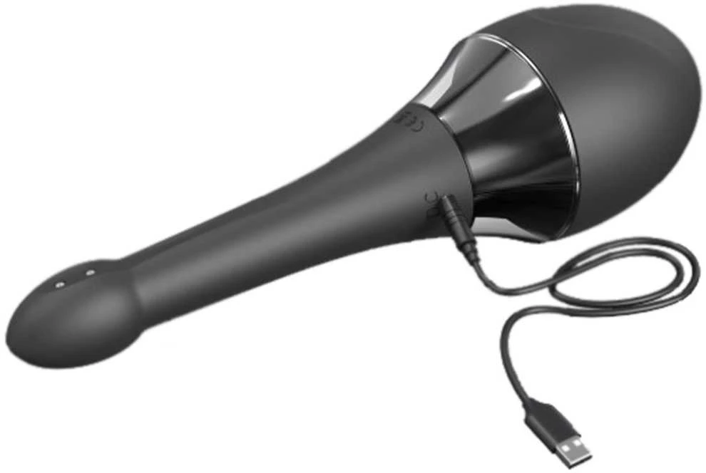 MARC DORCEL_Douche Mate Pro 2in1 klizma ir analinis vibratorius