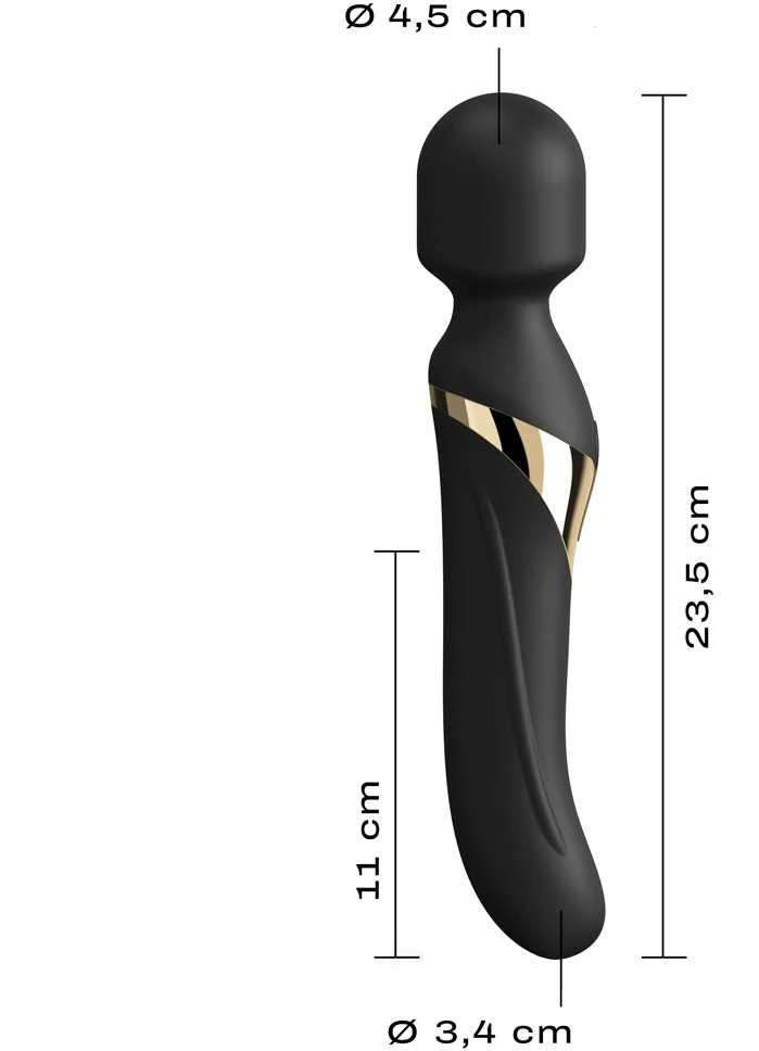 Marc Dorcel 2in1 rotacinis masažuoklis vibratorius Dorcel dual orgasms