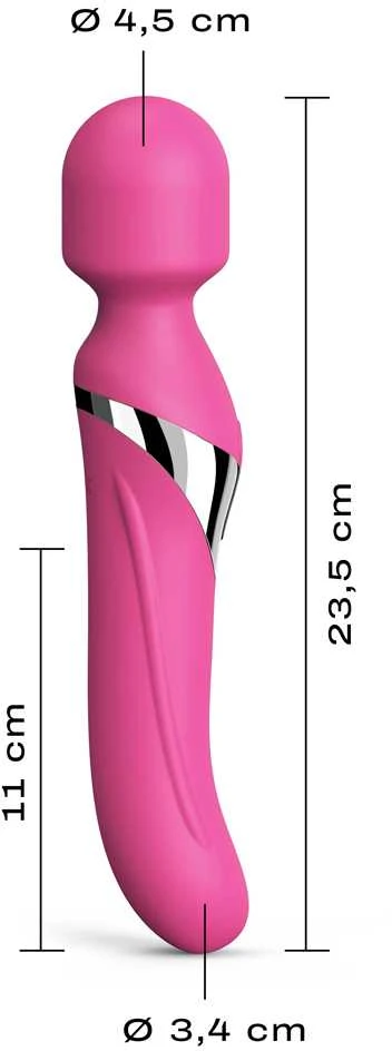 Marc Dorcel 2in1 rotacinis masažuoklis vibratorius Dorcel dual orgasms
