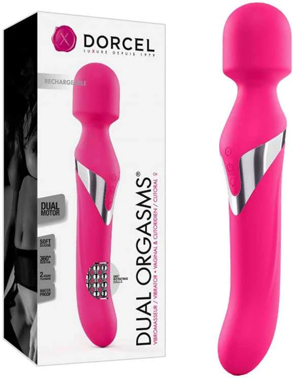 Marc Dorcel 2in1 rotacinis masažuoklis vibratorius Dorcel dual orgasms