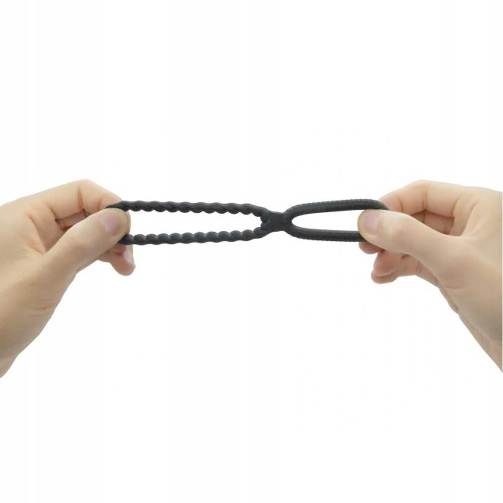 Marc Dorcel Dual Ring dvigubas varpos žiedas