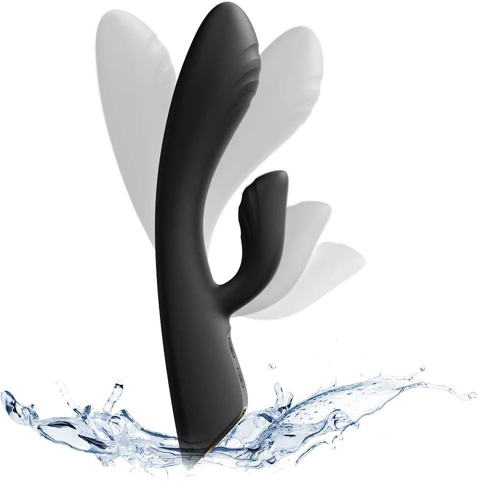 Marc Dorcel Flexi Rabbit zuikio vibratorius Juodas