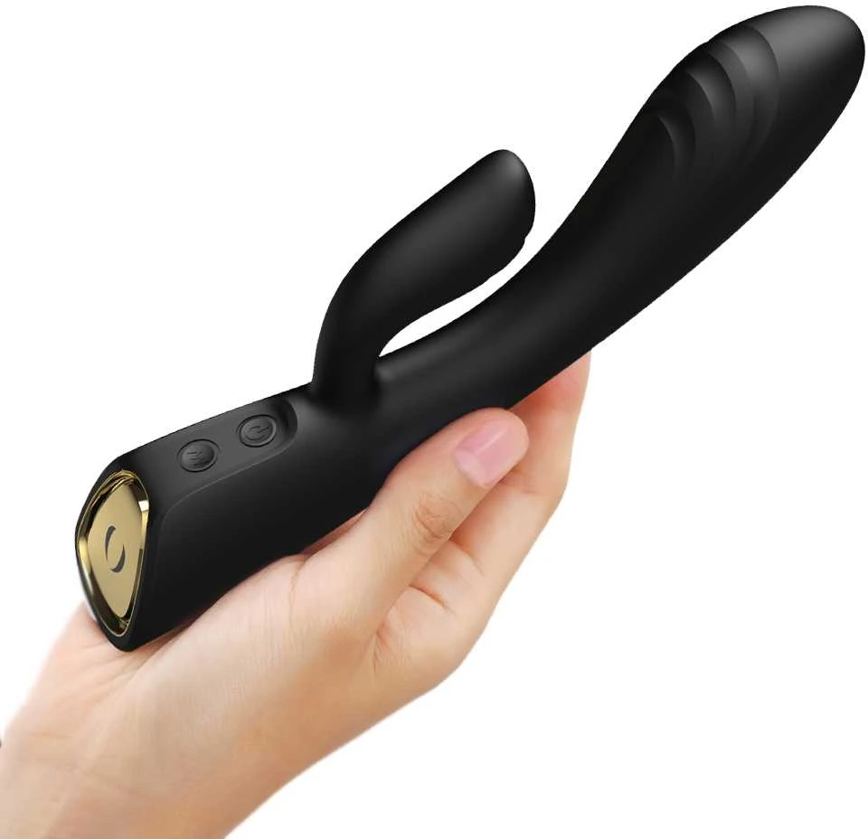 Marc Dorcel Flexi Rabbit zuikio vibratorius Juodas