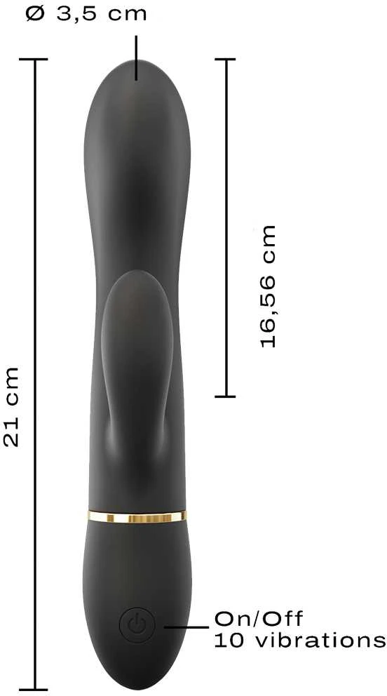 Marc Dorcel Vibratorius zuikis Dorcel glam triušis 21cm 10 režimas