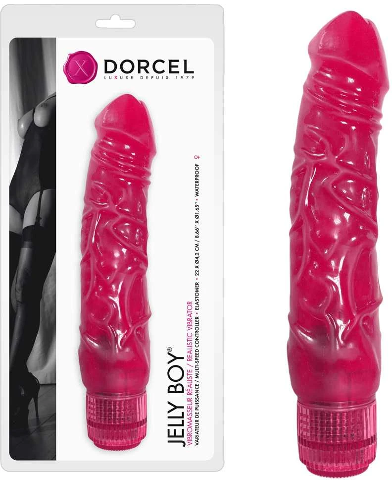 Marc Dorcel Jelly Boy gelio vibratorius Rožinė