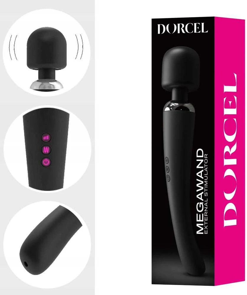 Marc Dorcel „Dorcel Megawand“ klitorio stimuliatorius, 20 režimų