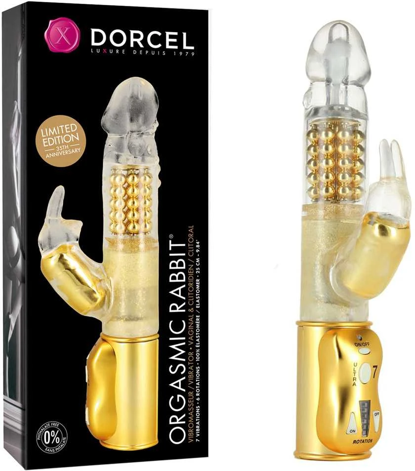 Marc Dorcel Dorcel Orgasmic Rabbit vibratorius 25cm 7 režimai