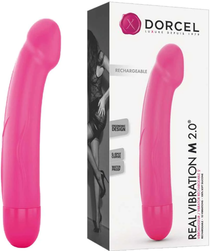 Dorcel Real Vibrations tikroviškas vibratorius 18cm