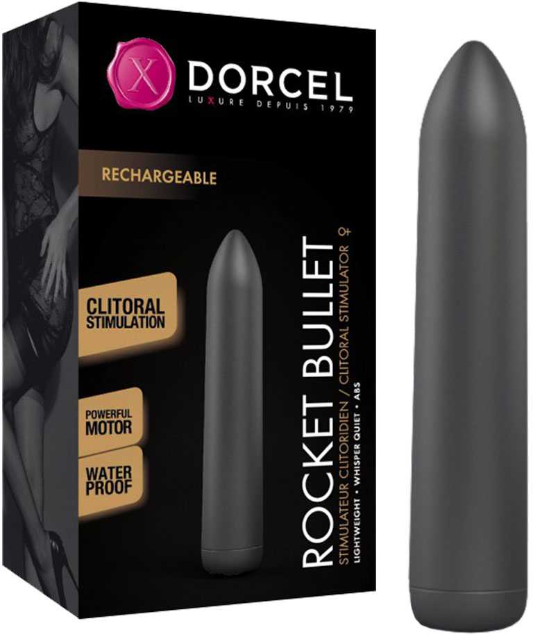 Marc Dorcel Rocket Bullet įprastas bullet noir vibratorius
