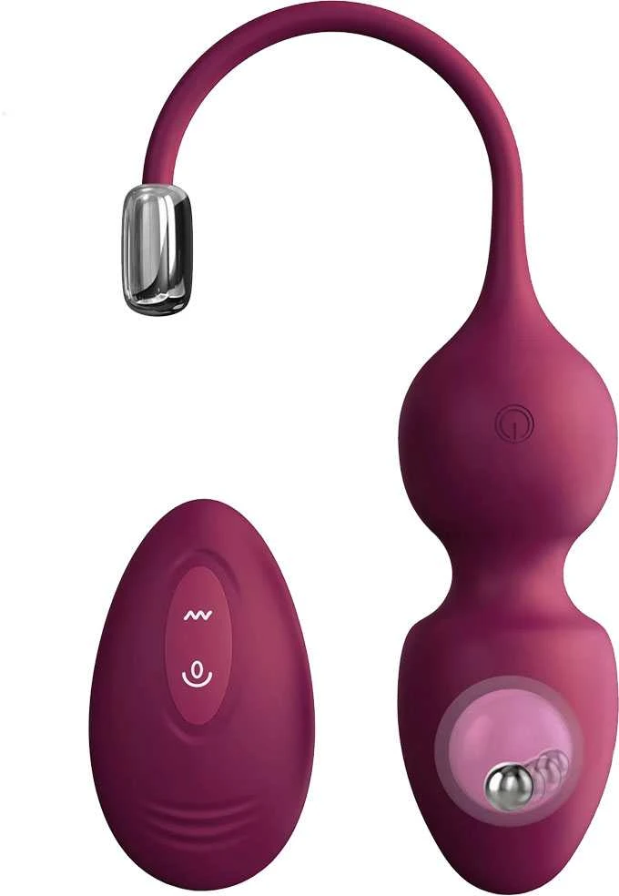 Marc Dorcel DORCEL Silikoniniai makšties kiaušiniai Meilės kamuoliukai. Makšties sienelių stimuliavimas ir sužadinimas.