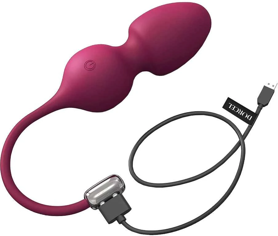 Marc Dorcel DORCEL Silikoniniai makšties kiaušiniai Meilės kamuoliukai. Makšties sienelių stimuliavimas ir sužadinimas.