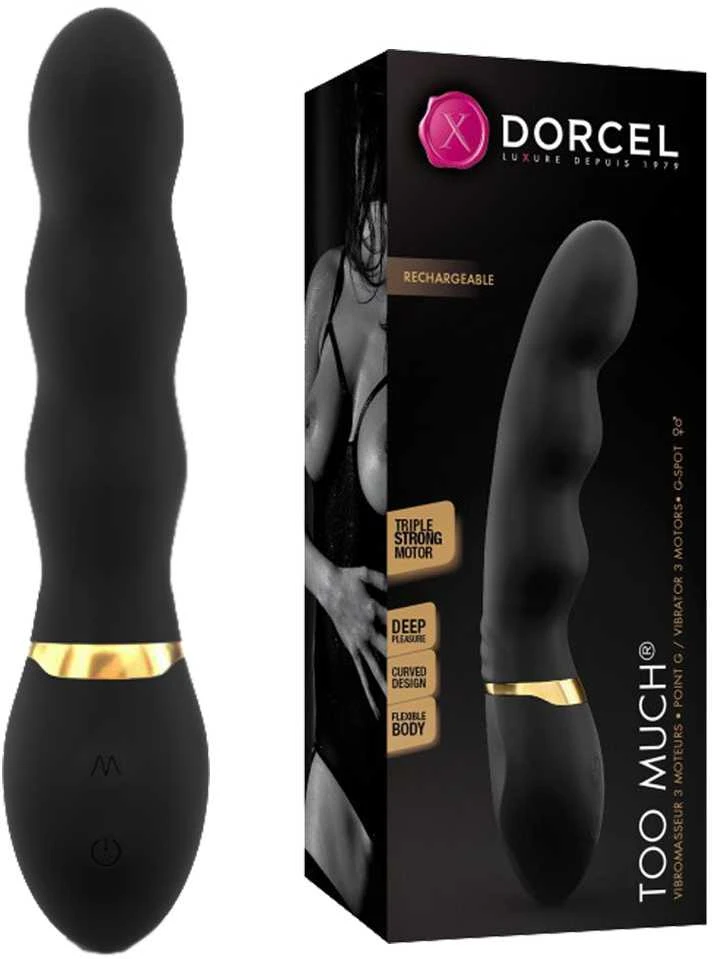 Marc Dorcel DORCEL Too Much 2.0 juodas