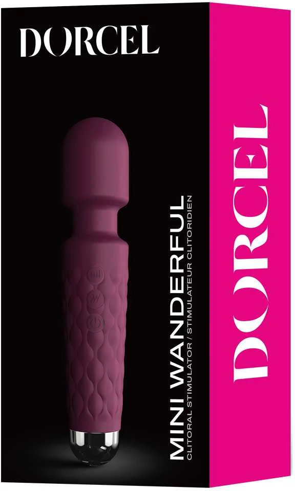DORCEL Mini Wanderful Plum silikoninis vibratorius su galinga vibracija
