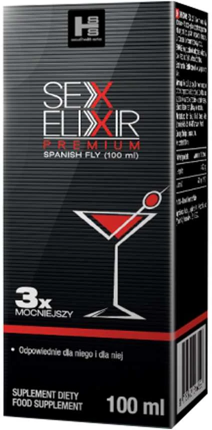 SHS Sexual Health Series Sex Eliksyras Premium Spanish Fly elixir Ispaniškos musės maisto papildas 100ml