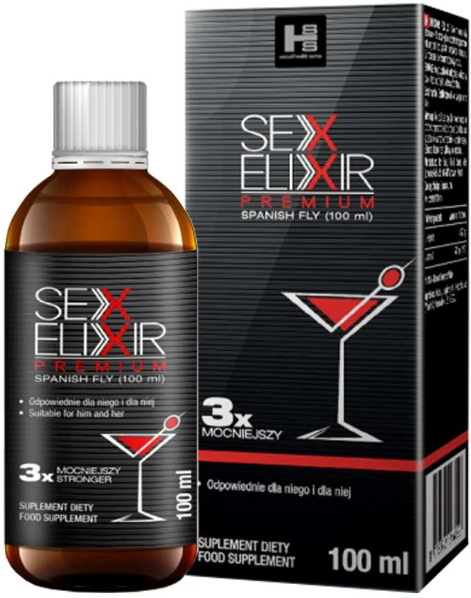 SHS Sexual Health Series Sex Eliksyras Premium Spanish Fly elixir Ispaniškos musės maisto papildas 100ml