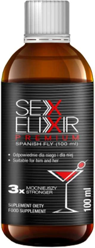 SHS Sexual Health Series Sex Eliksyras Premium Spanish Fly elixir Ispaniškos musės maisto papildas 100ml