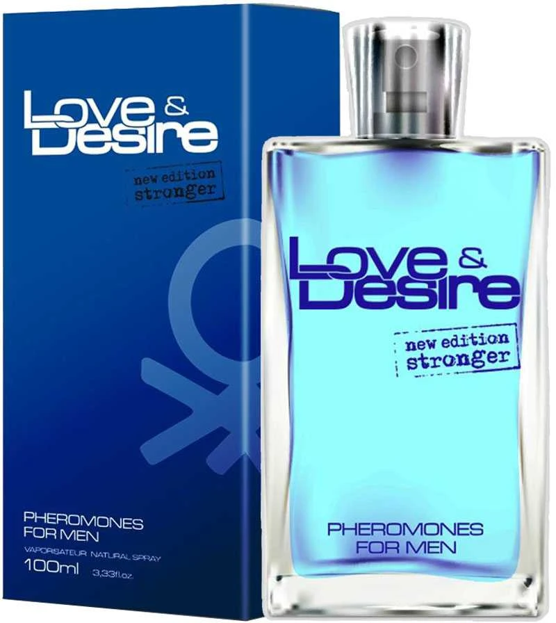 Love Desire Eromed kvepalai iki 100 ml. Gaivus ir jausmingas aromatas pasimatymui. Kvepiantys feromonai.