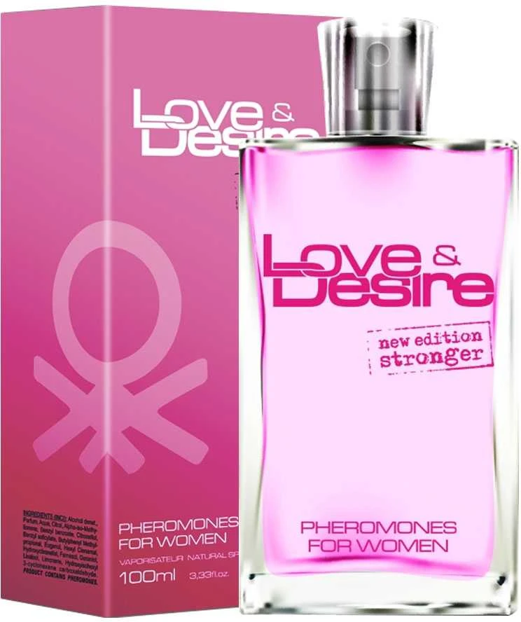 Love Desire Feromonai moterims feromonai moterims purškalas 100ml