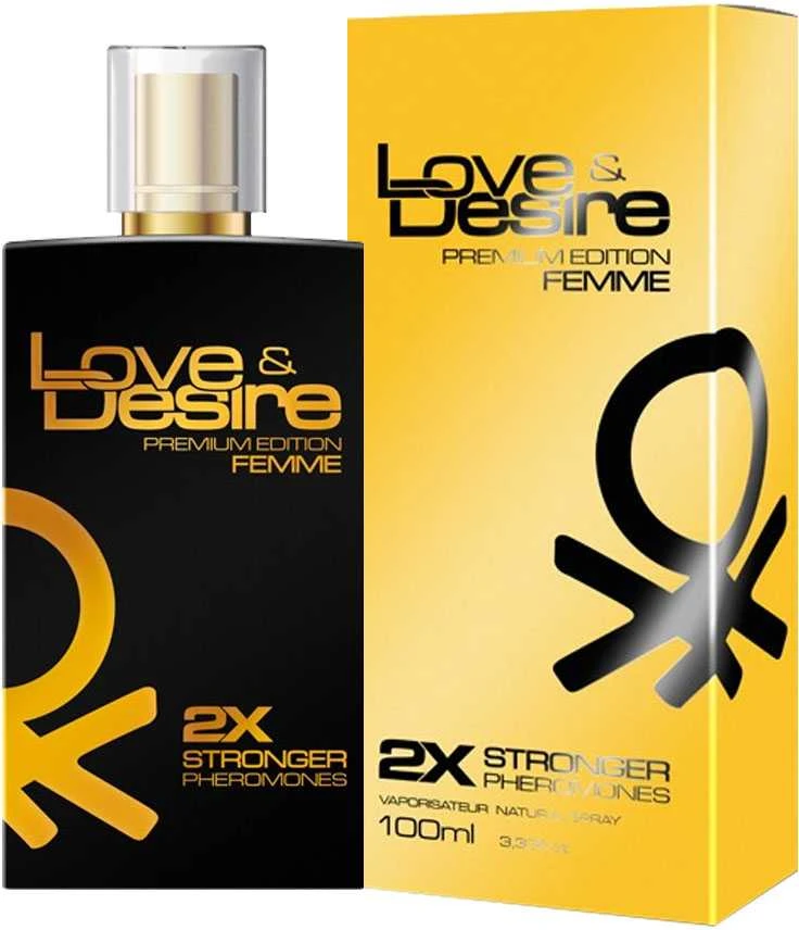 Love Desire Premium Edition Femme 2x Stronger Pheromones Feromones moterims purškiklis 100ml